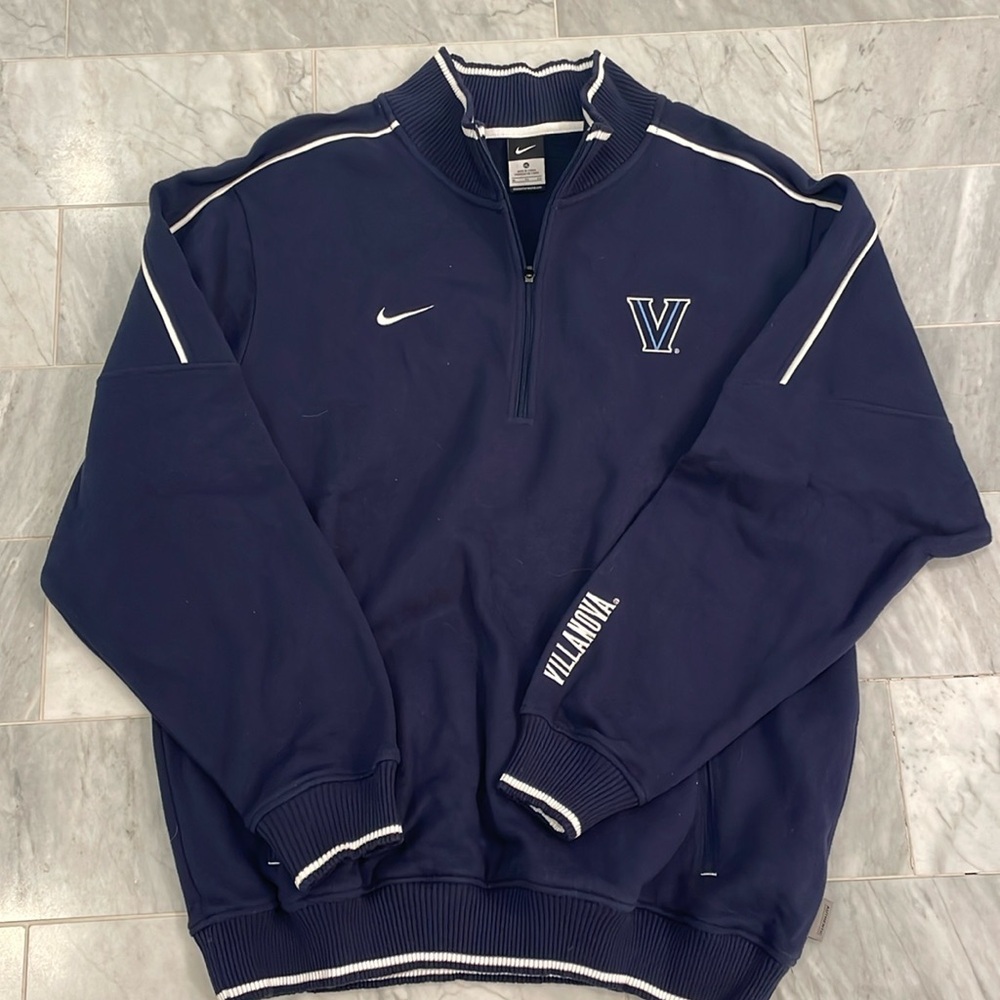Nike Villanova Quarter Zip Sweatshirt